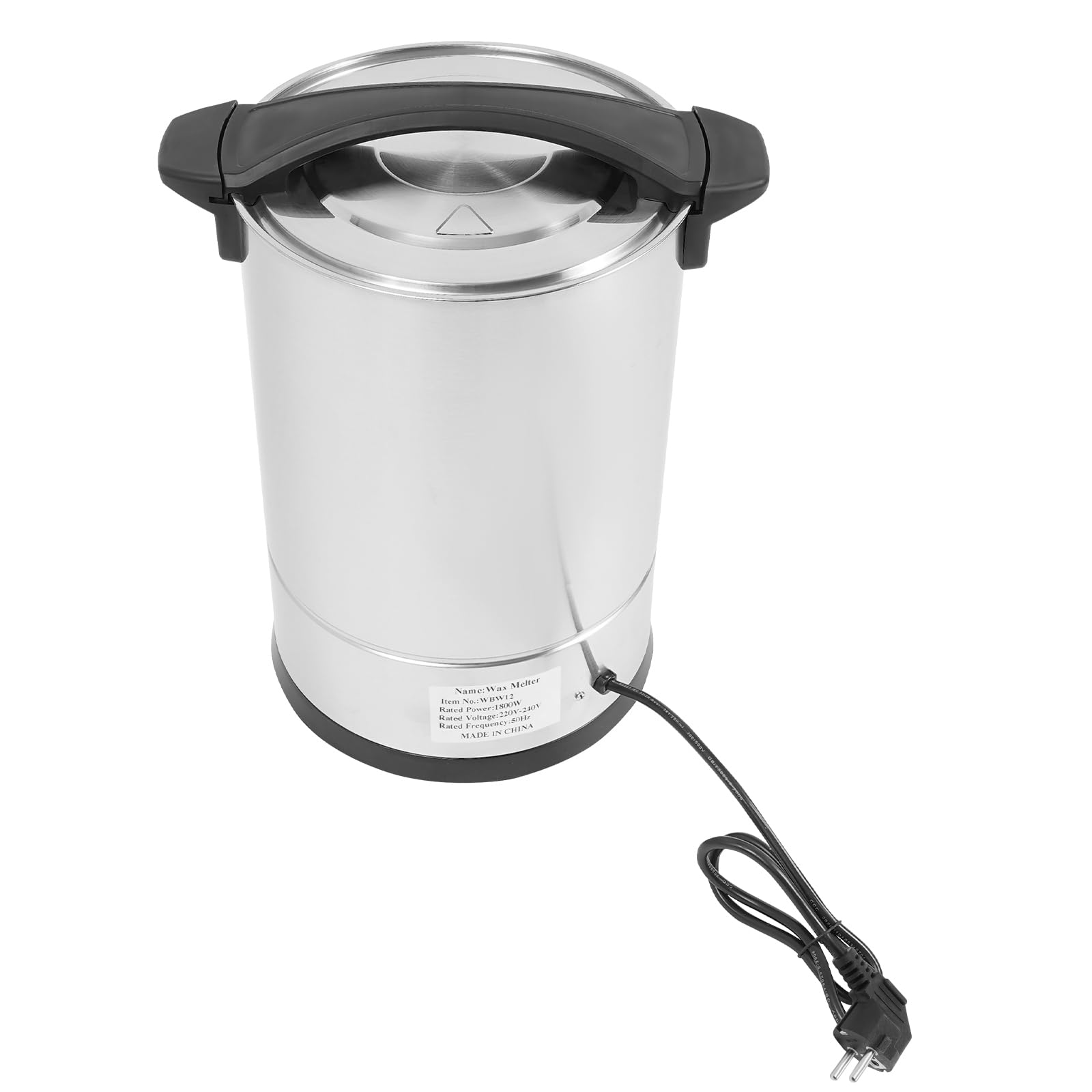 Frullatore elettrico per cera con rubinetto e controllo della temperatura, kit fai da te per lavori artigianali e negozi di candele (12 l)