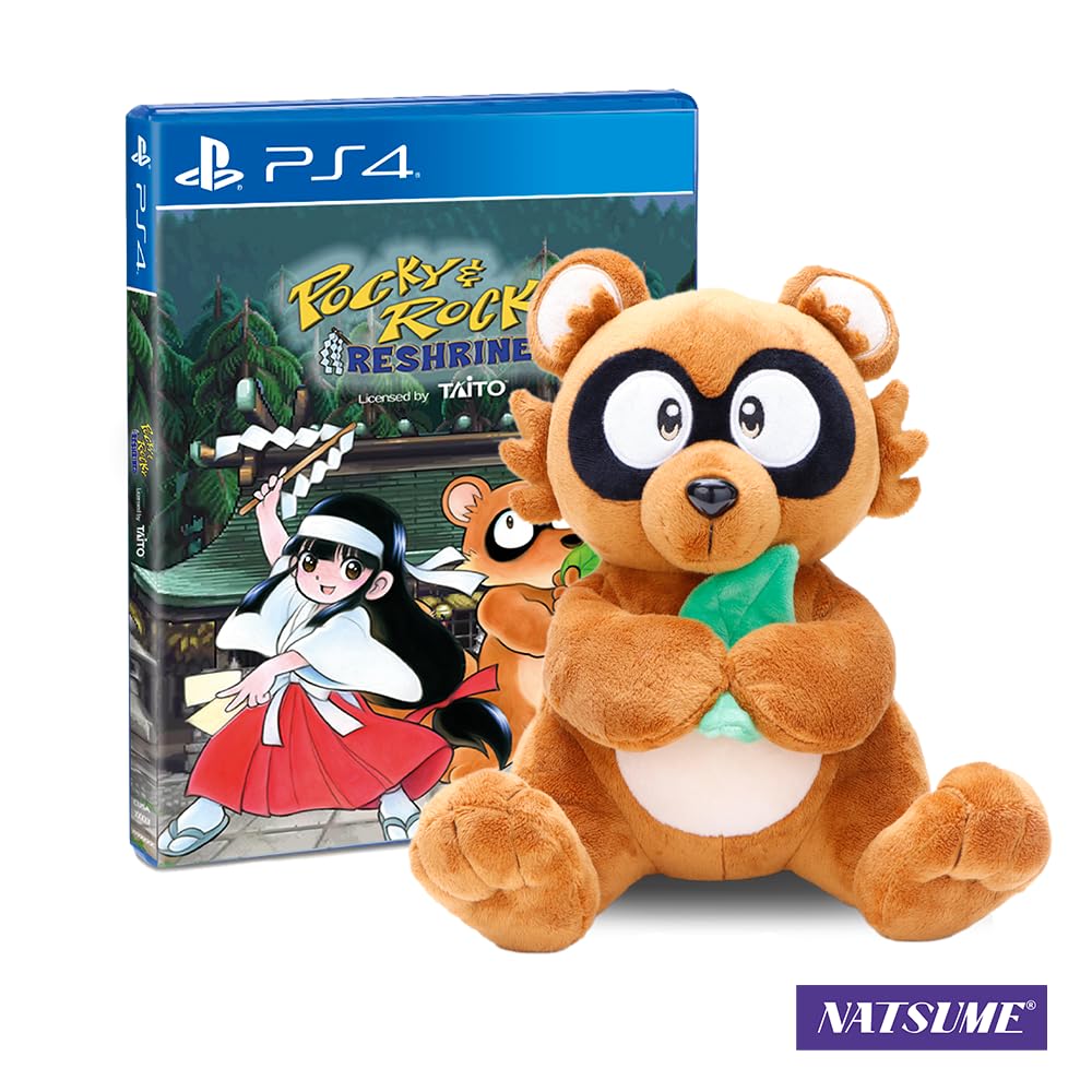 ININ Pocky & Rocky Reshrined - Pakiet pluszaków - LIMITED (PlayStation 4)