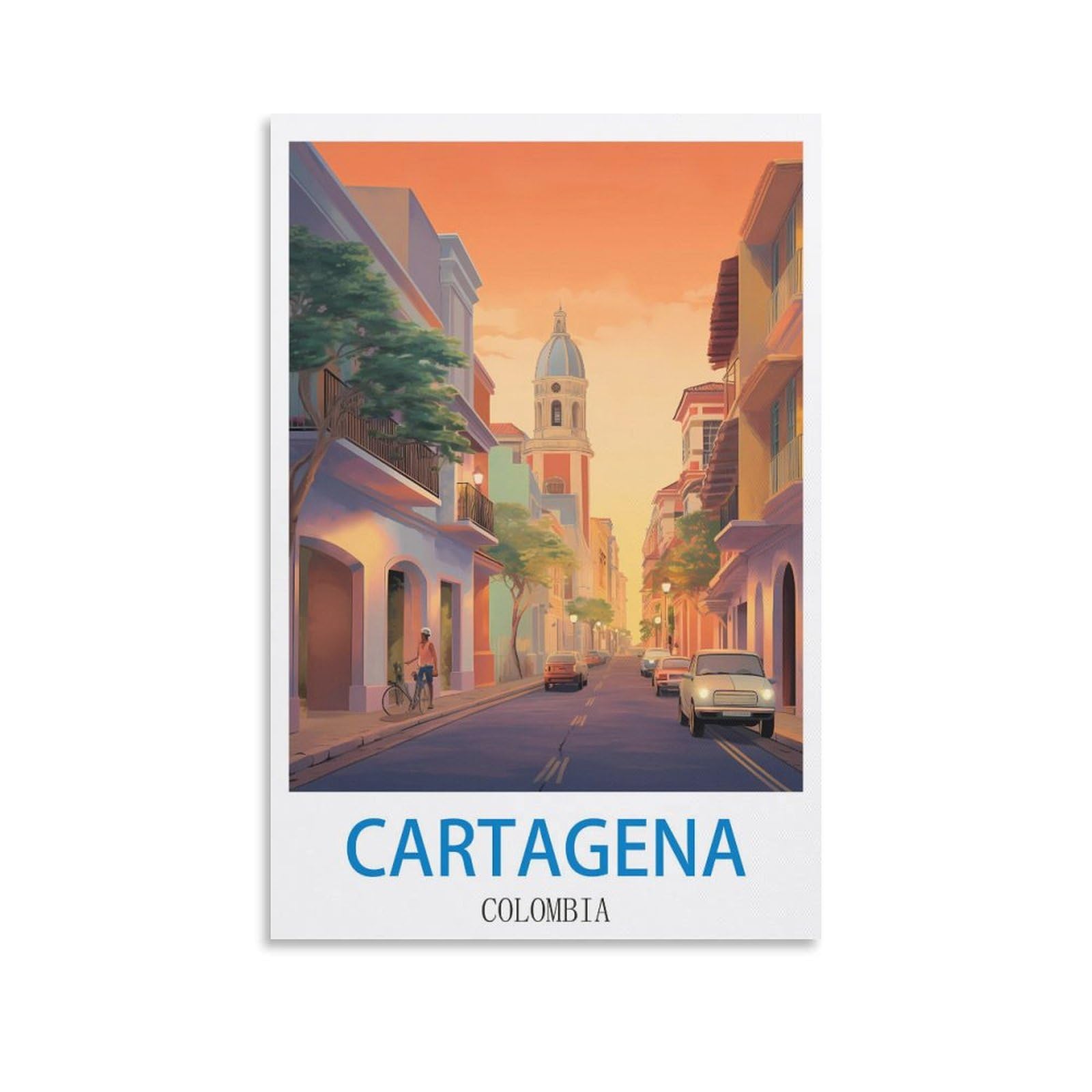 2000-Teile-Puzzle, Cartagena, Kolumbien, Puzzle mit 2000 Teilen, für Teenager und Kinder, Puzzle-Unterhaltung, Denksportaufgabe, 70 x 100 cm