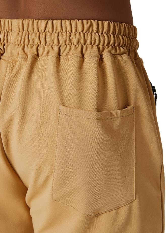 Mens Active Athletic Workout Jogger Sweatpants for Men with Zipper Pocket and Drawstring Size S-2XL - Image 5