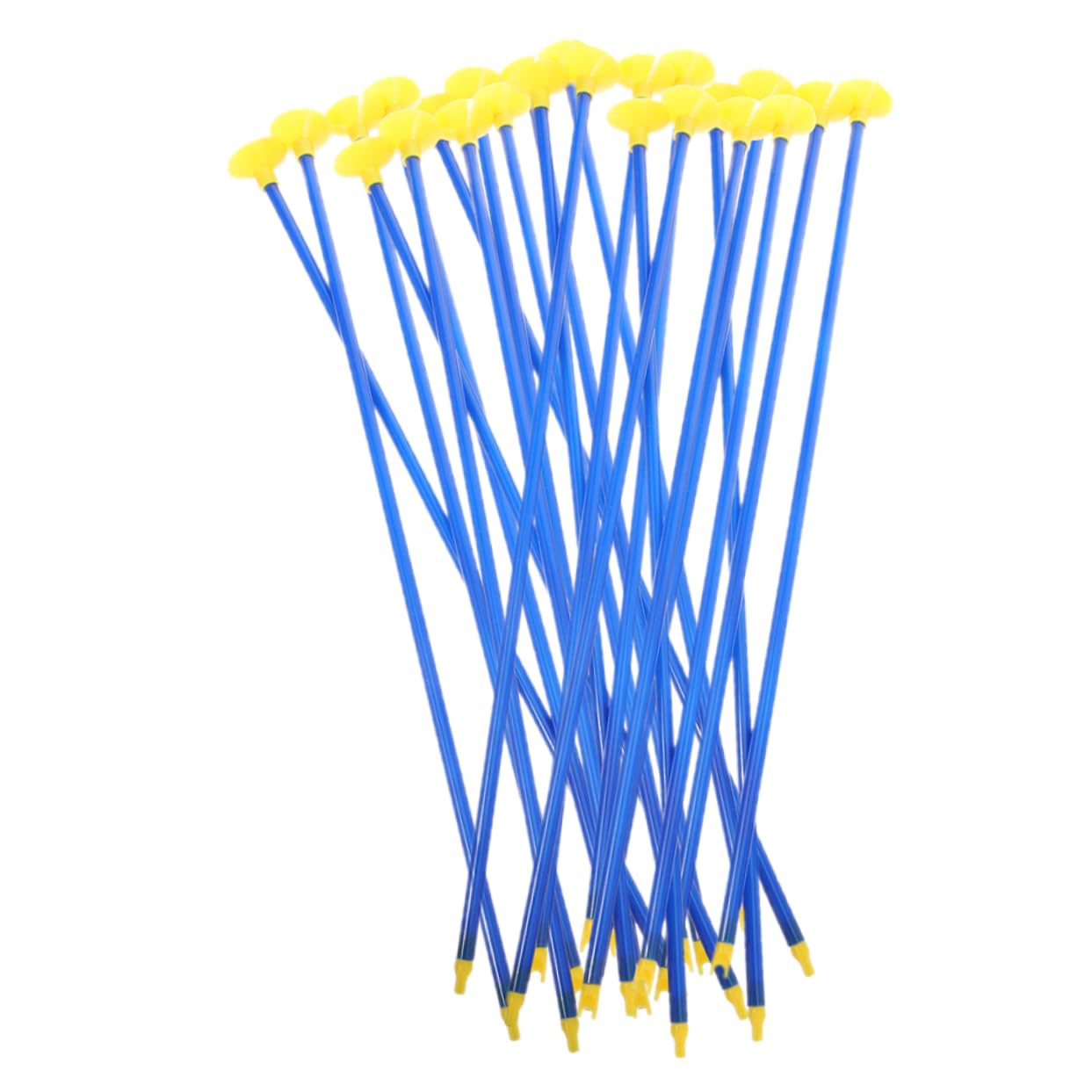 24 Flèches à Ventouse d'Entraînement pour Tir à Arc, Jeu Extérieur, Flèches de Remplacement en Plastique PVC