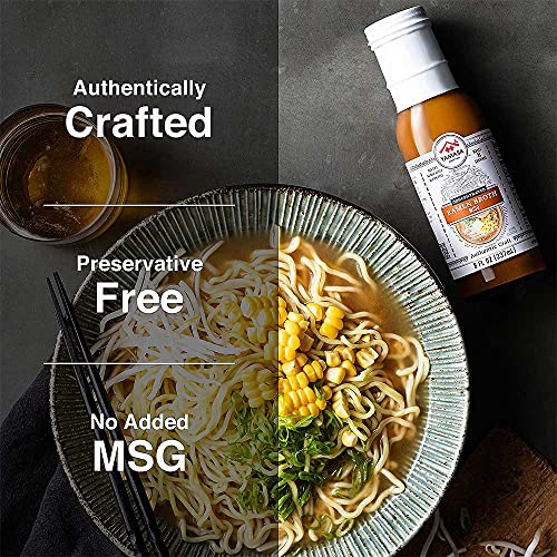Image of Yamasa, Artisanal Miso Ramen Broth Concentrate, Serves 8 Bowls, Gluten Free, No MSG Added, Certified in the Japanese Tradition, 8oz