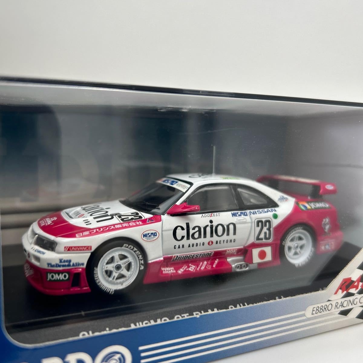 Amazon | EBBRO 1/43 Clarion NISMO NISSAN SKYLINE GT-R LM #23 1995