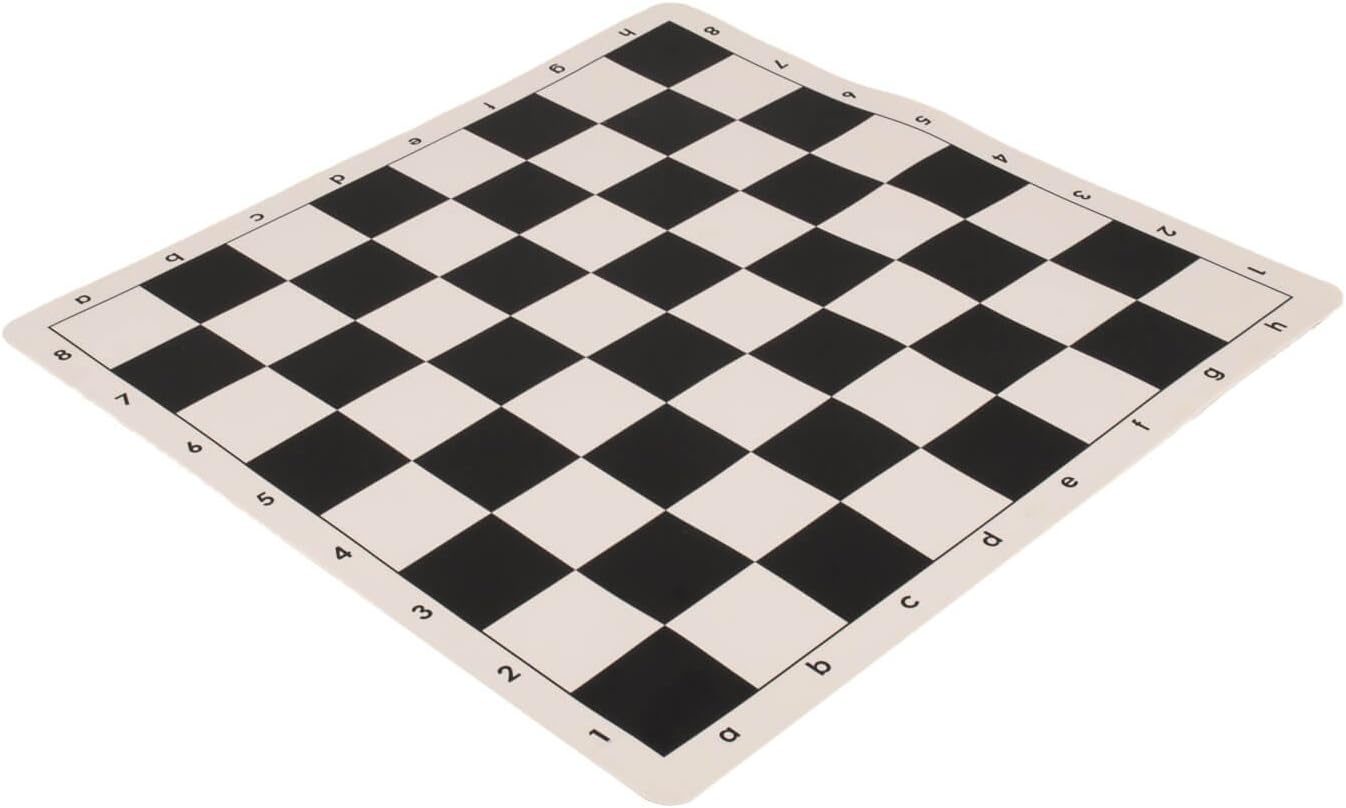 Regulation Silicone Tournament Chess Board - 2.25" Squares by US Chess Federation
