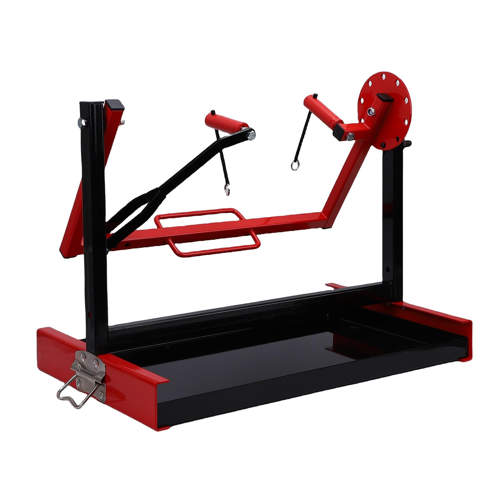 Support de Moteur de Moto Réglable Rotatif, Supports de Moteur, Supports de avec Inclinaison à 8 Angles, Idéal pour Monocylindre Vertical 2 Temps 4 Temps