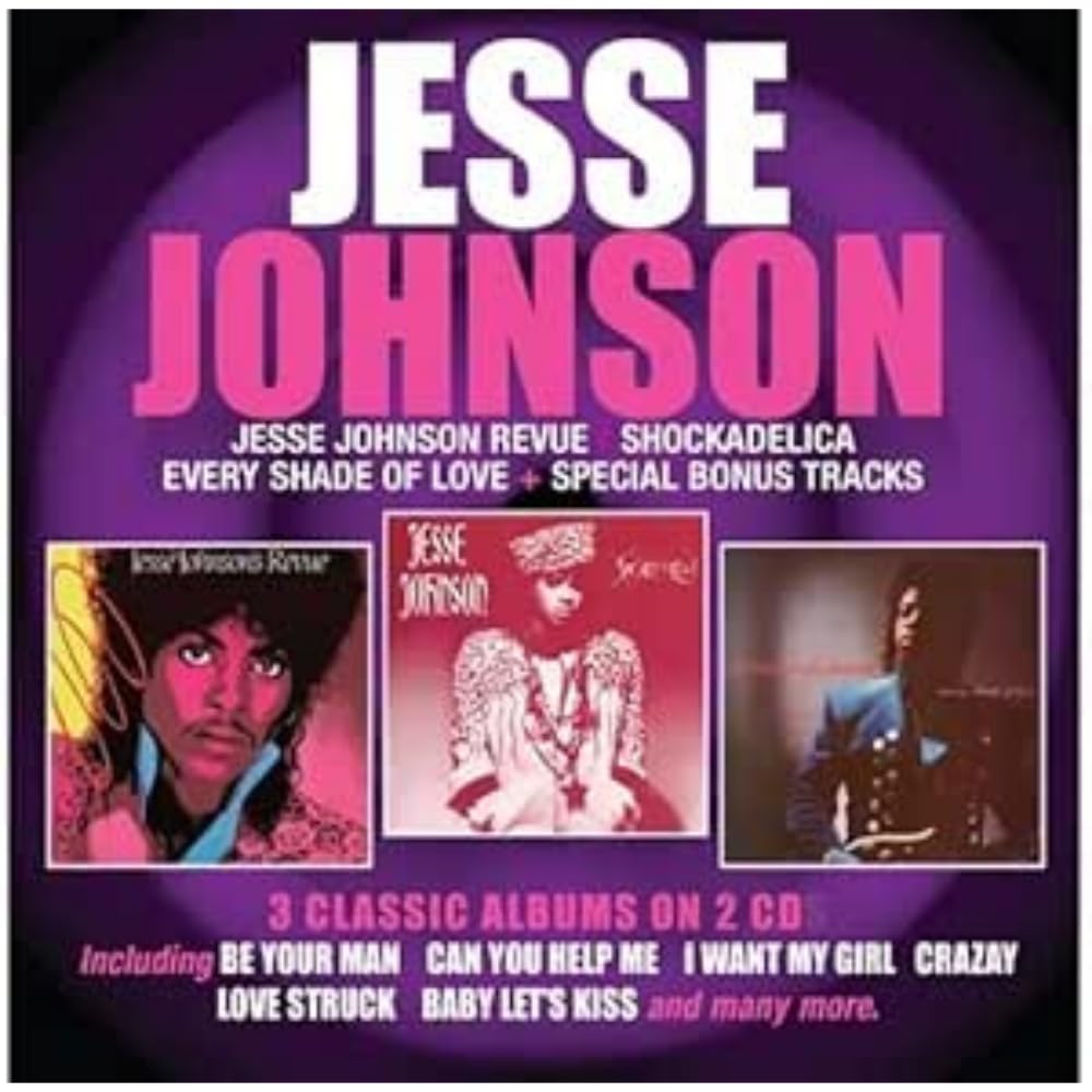 Jesse Johnson Revue/Shockadelica/Every Shade of Love 2CD Album - Pre-sale