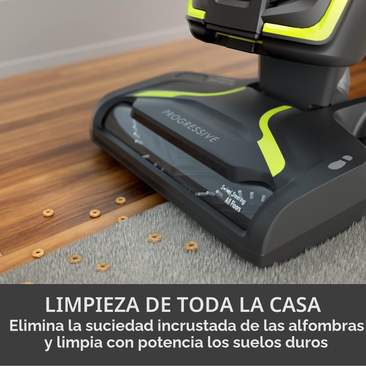 Kenmore - Aspiradora vertical DU2001 sin bolsa con sistema de 2 motores, contenedor de polvo XL, herramienta combinada 3 en 1