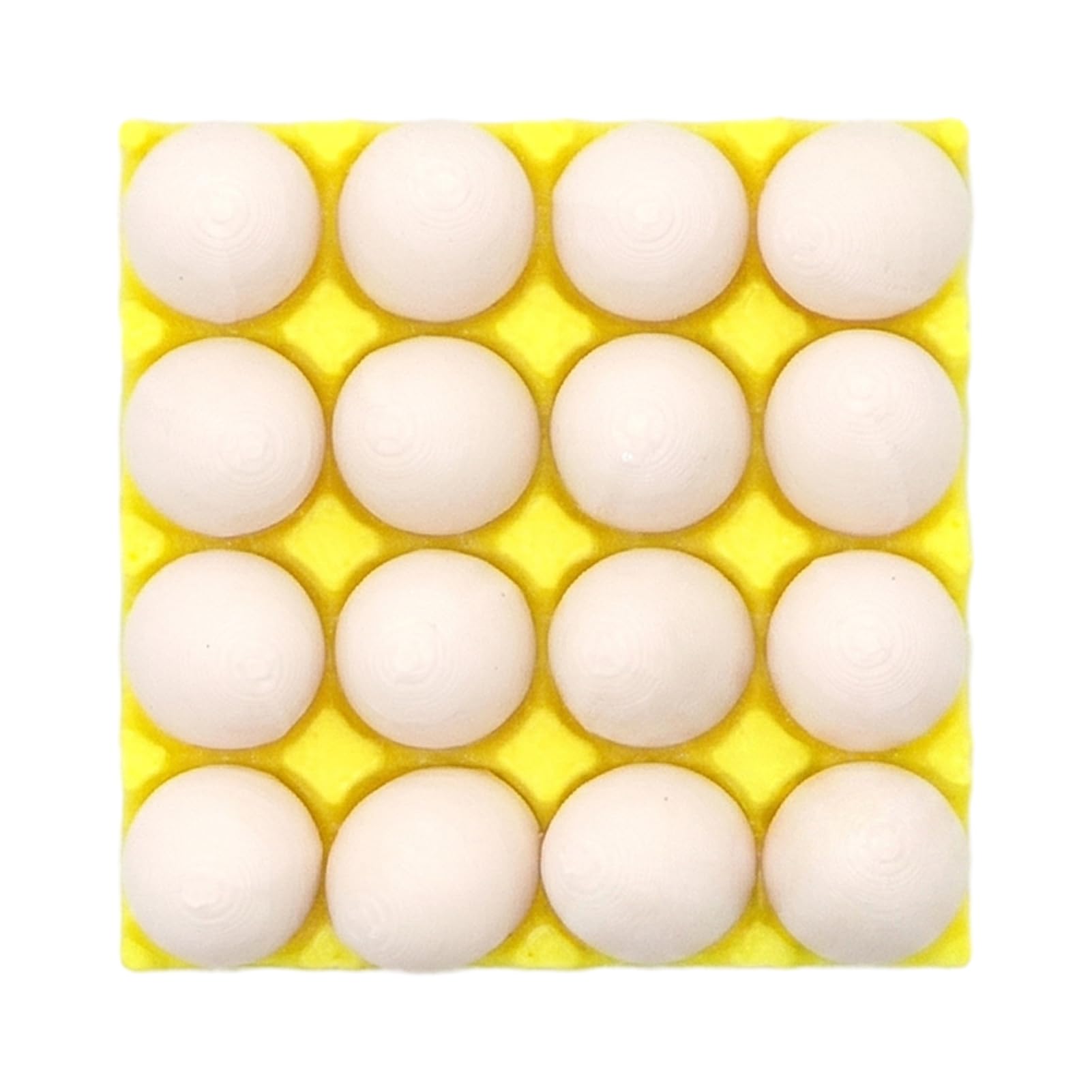anwhriet Egg Tray Fridge Magnets – 3D Egg-Shaped Refrigerator Magnets Set, Fun Egg Carton Magnet for Fridge, Cute Kitchen Magnet for Home, Office & Locker A