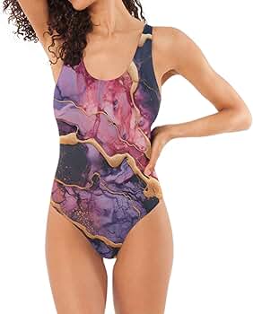 ◆CORALIQUE◆ Water Marble Monokini Pink Designer fashion, Seoul-fully created | W Concept