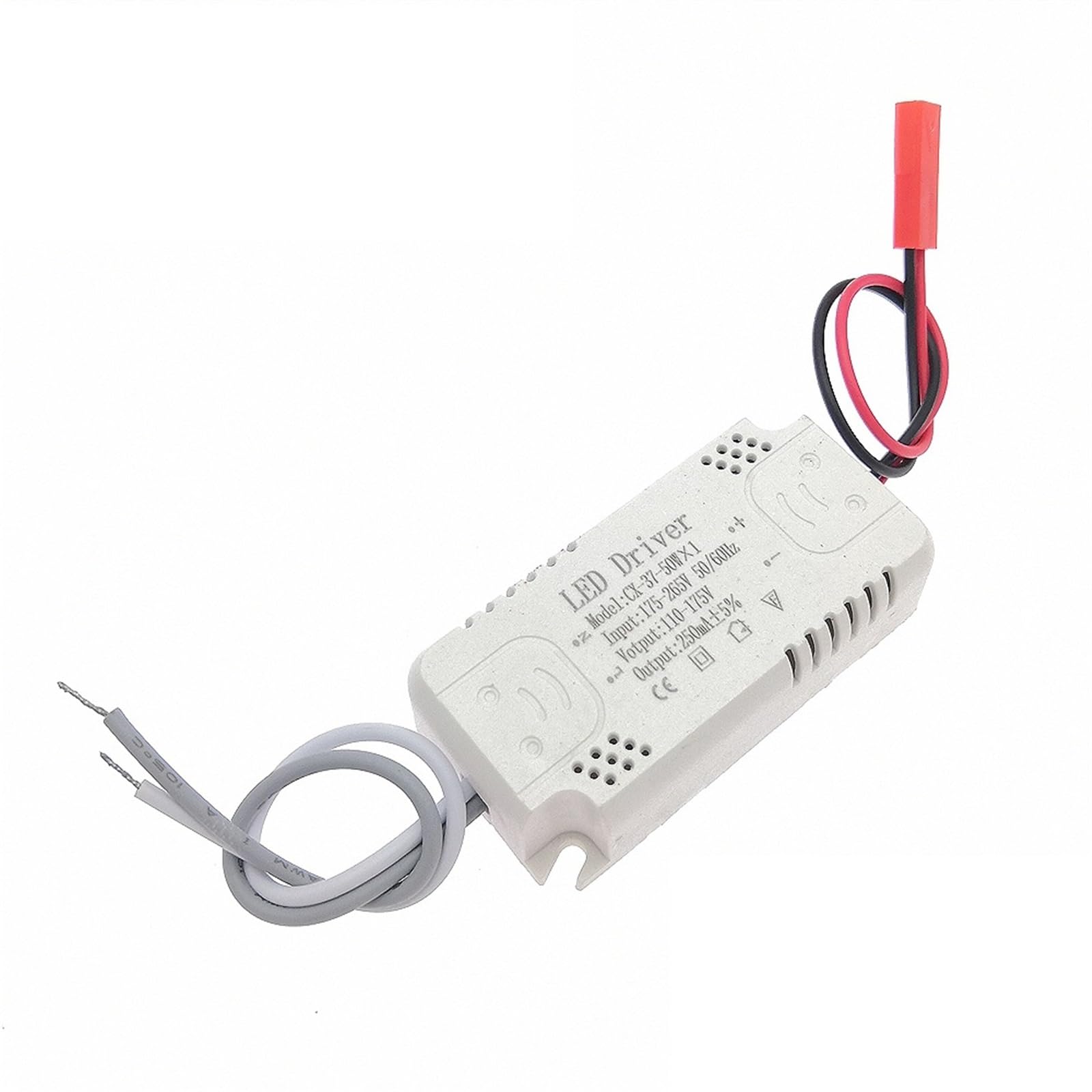 FCARUMIQP 1PCS LED Driver 250mA 8-24W 25-40W 37-50W 50-75W Power Supply Unit AC175-265V Lighting for Lights & Chandeliers(37-50Wx1)