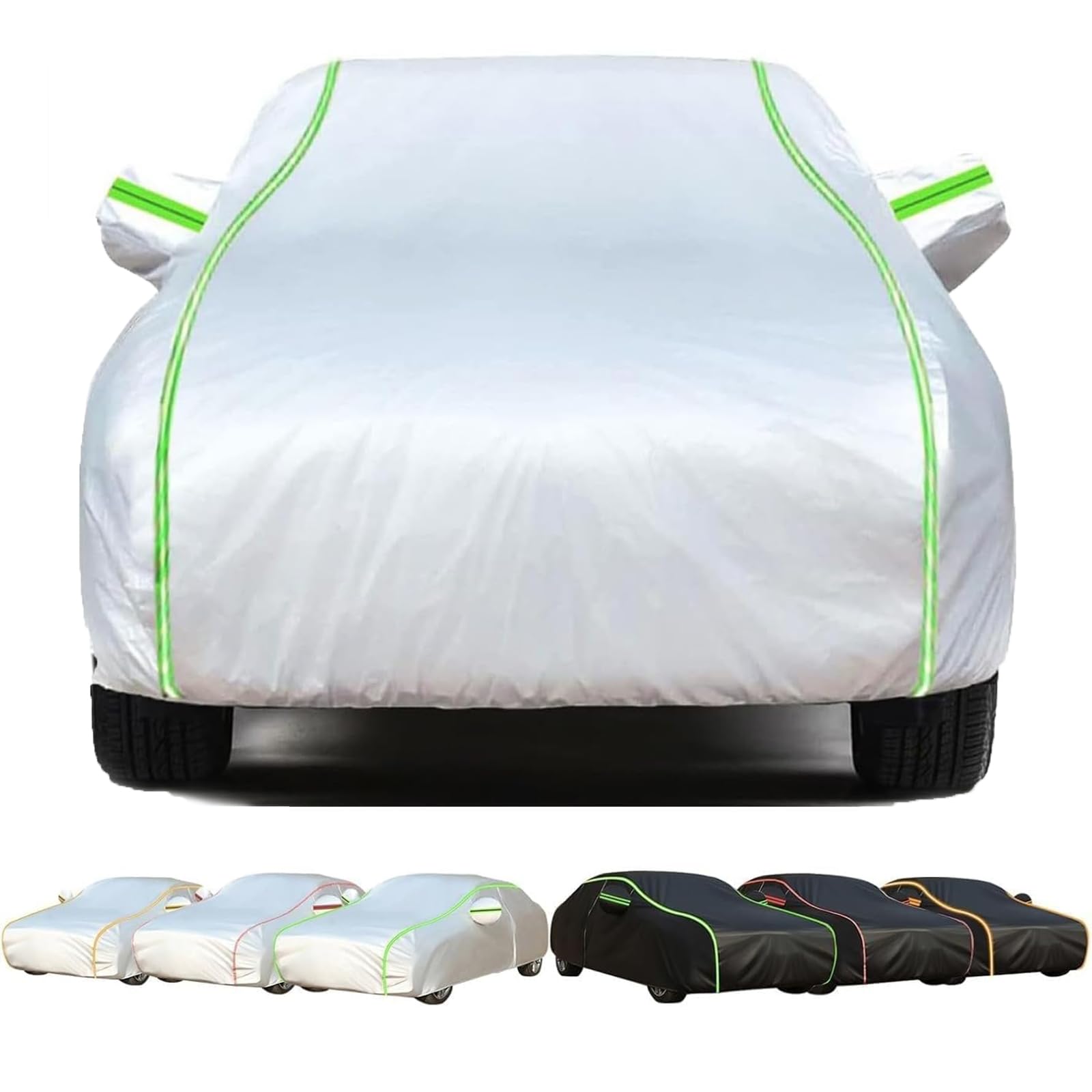 Telo Copriauto per Jeep Avenger, Copertura Auto Esterno Impermeabile Traspirante, Telo Macchina Invernale Antineve vento Completa Protezione Auto Accessori