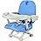 YOLEO Baby High Chair Booster Seat for Dining Table, Adjustable Height Travel Foldable High Chairs with Tray