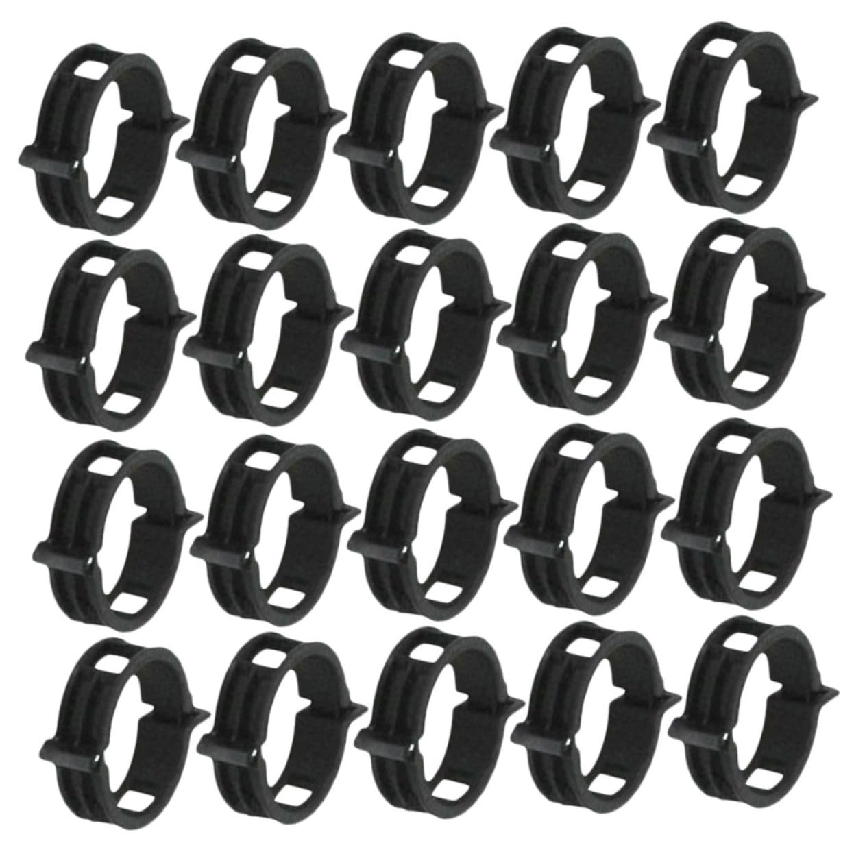 Mikikit 500stücke Pflanzenclips Für Tomaten Und Kletterpflanzen Wiederverwendbare Gartenclips Stabile Pflanzensicherung Für Blumen Und Gemüse