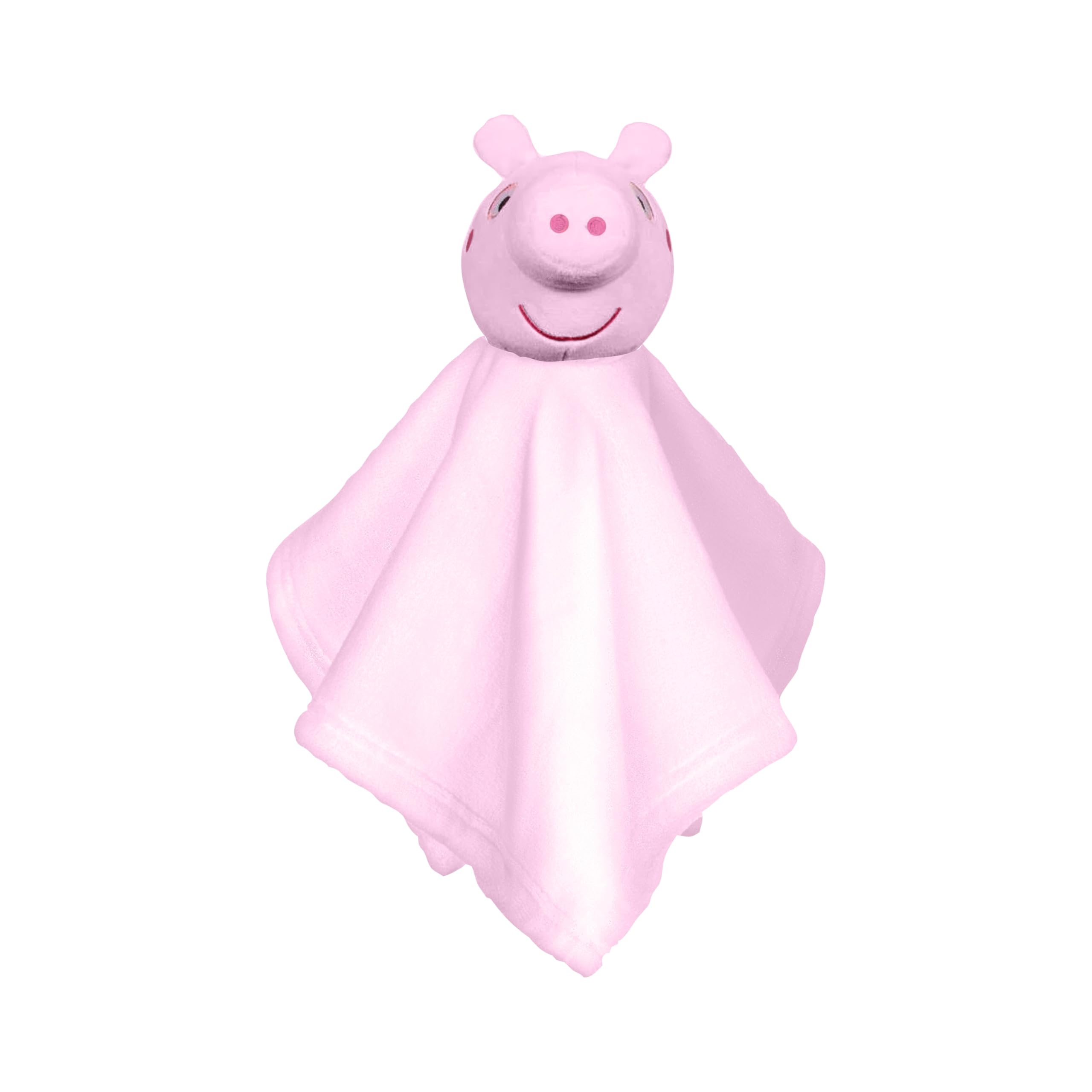 Peppa Pig Security Blanket Baby Comforter Pink Infant Toddler Throw 30cm x 30cm