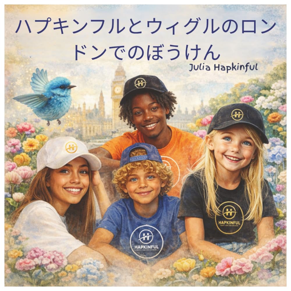 ハプキンフルとウィグルのロンドンでの冒険 対象年齢：5〜9歳 (Hapkinful 和 Wiggle 的冒險。中文版。)