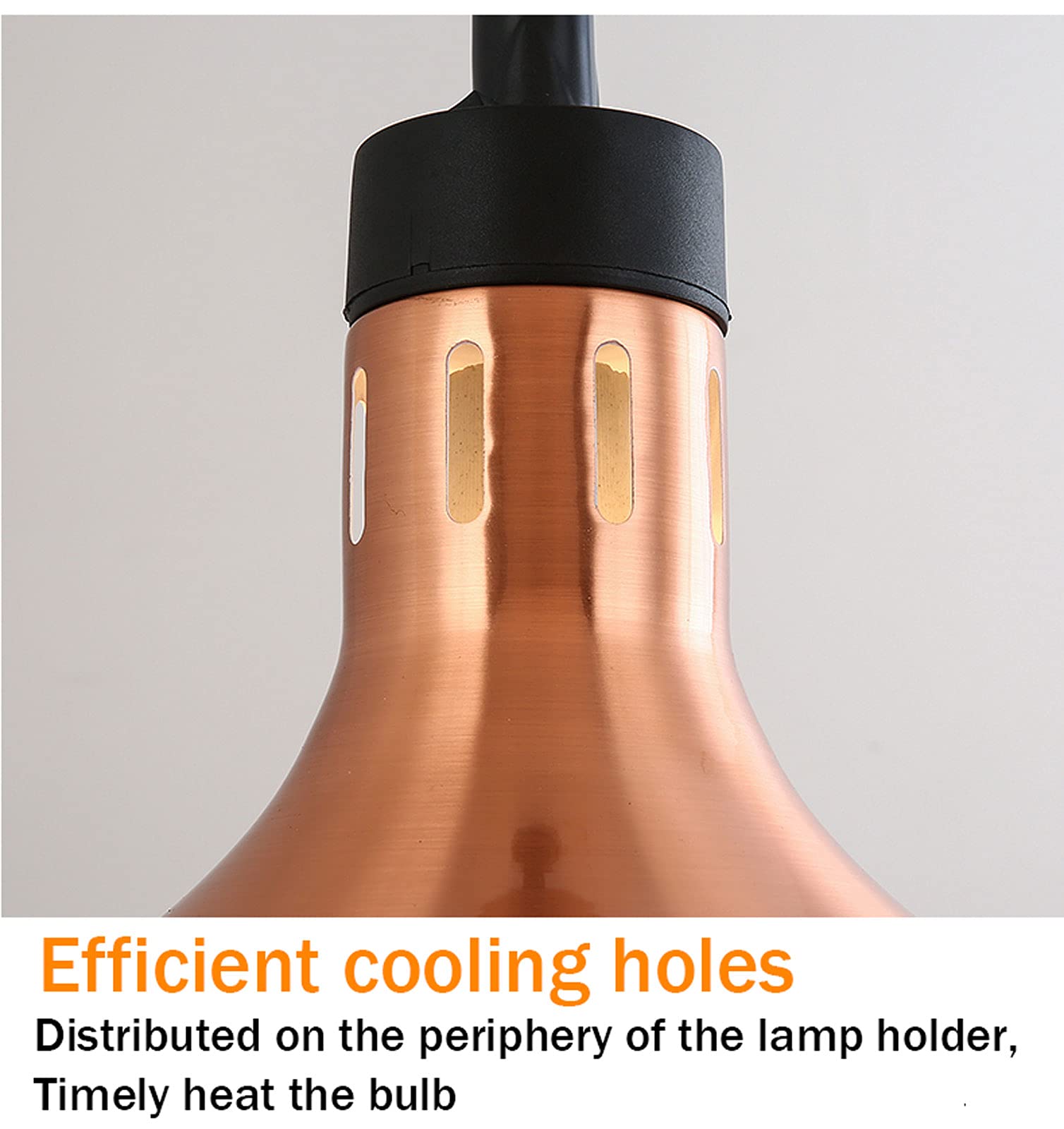 Lampada riscaldante per Alimenti Commerciale, Lampada riscaldante per Mantenere Il Cibo Caldo, Lampada a Sospensione per Servizio di Catering, Forniture per ristoranti, Luce riscal