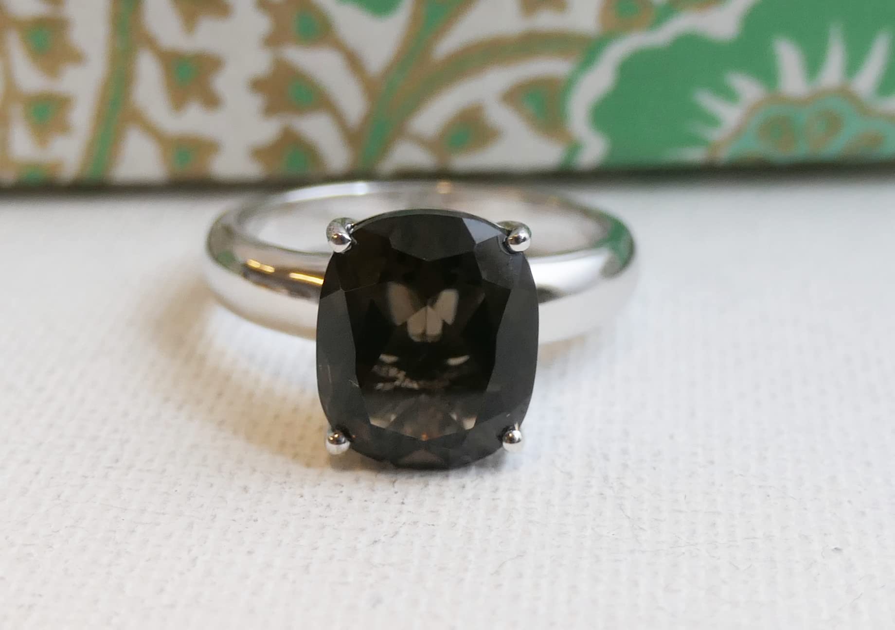 Rauchquarz Sterling Silber Ring