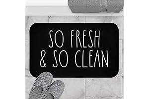 Rae Dunn Non-Slip So Fresh & So Clean Bath Mat
