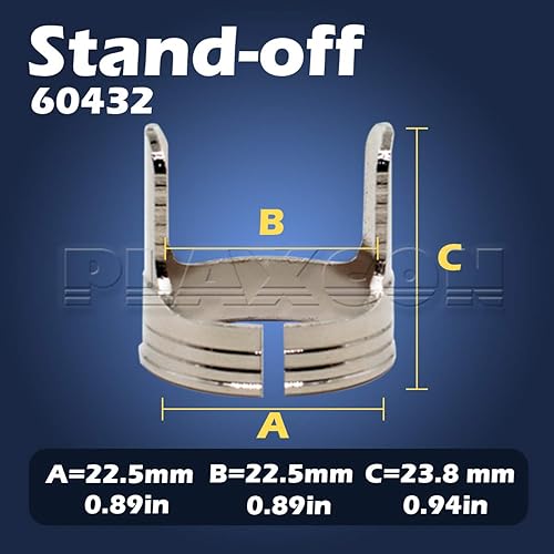 Miniatura 3 de PLAXCON 2 unids PT60 IPT-60 antorcha de plasma guía espaciador de doble punta 60432 Guía de separación Accesorios de corte por plasma