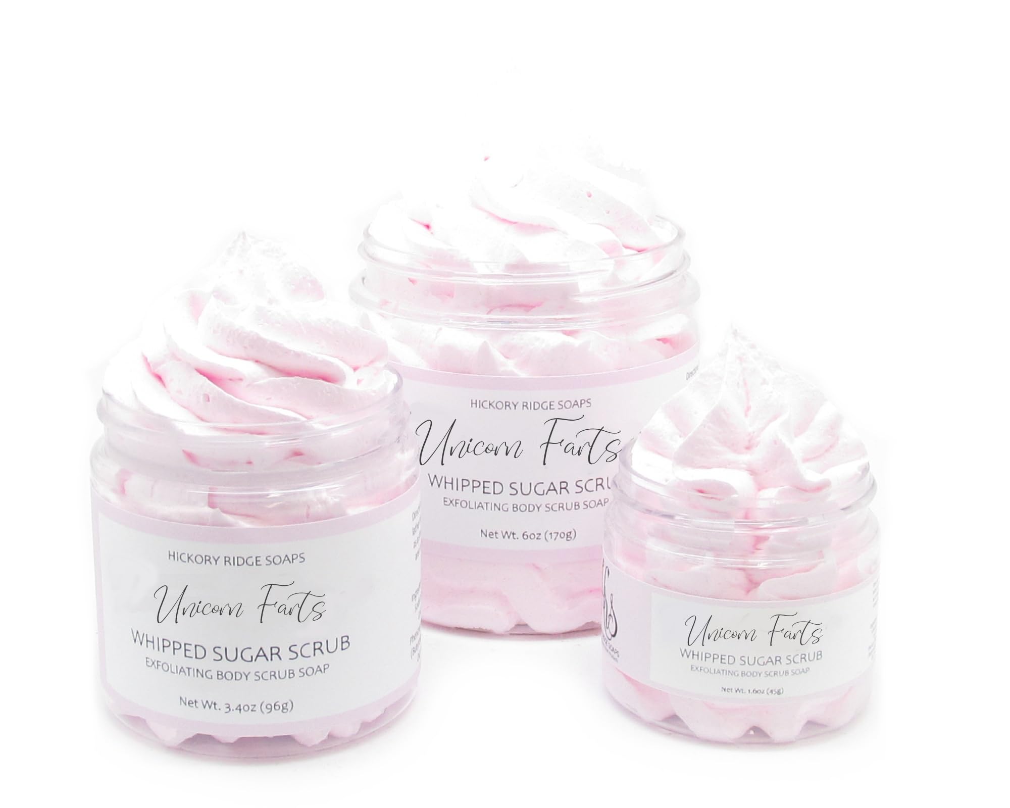 Unicorn Farts Whipped Body Scrub | Whipped Sugar Scrub | Whipped Scrub | Whipped Soap | Exfoliating Scrub (6oz)