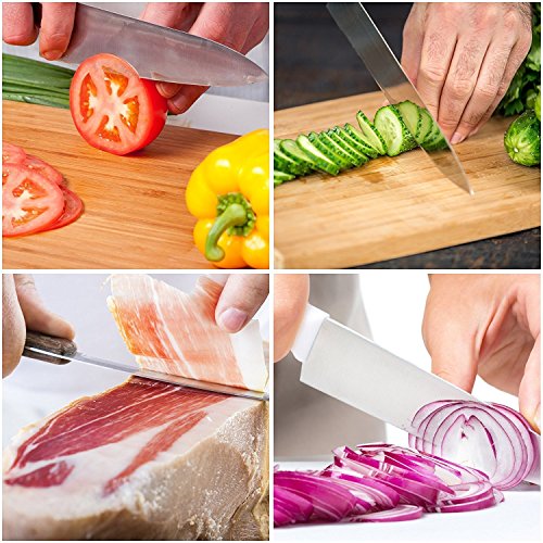 Premium Sharpening Stone Knife Sharpener Best Japanese Whetstone 1000/6000 Grit Wet Stone Kit for Kitchen Kamikoto Knives - Thumbnail 5