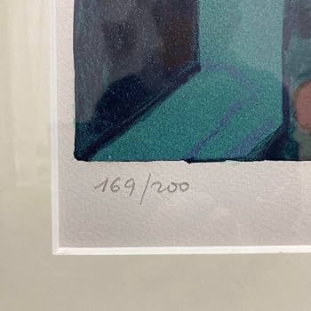 Amazon.co.jp: ジャン ピエール カシニョール 散歩 リトグラフ