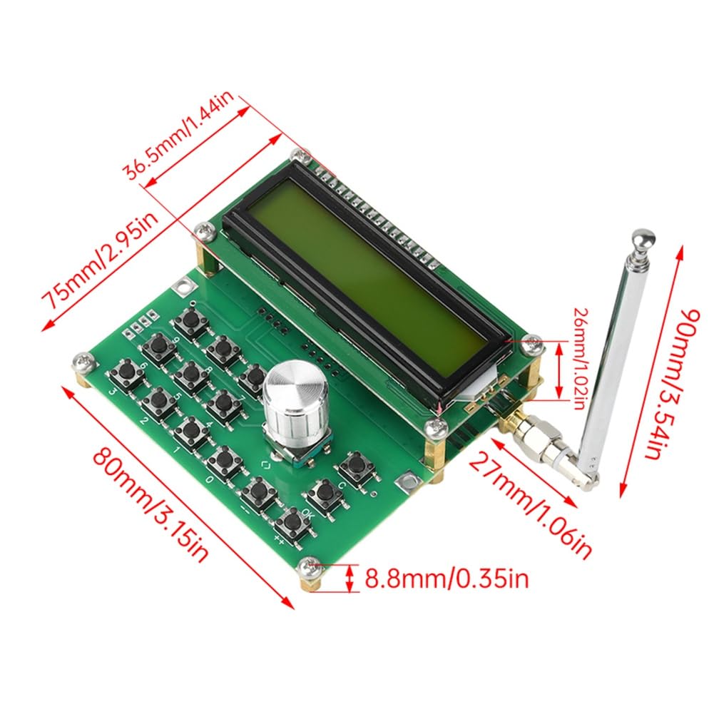 ADF4351 DC 4.5V-5.5V Générateur de Signal Oscillateur à Fréquence Variable 35 MHz à 4000 MHz