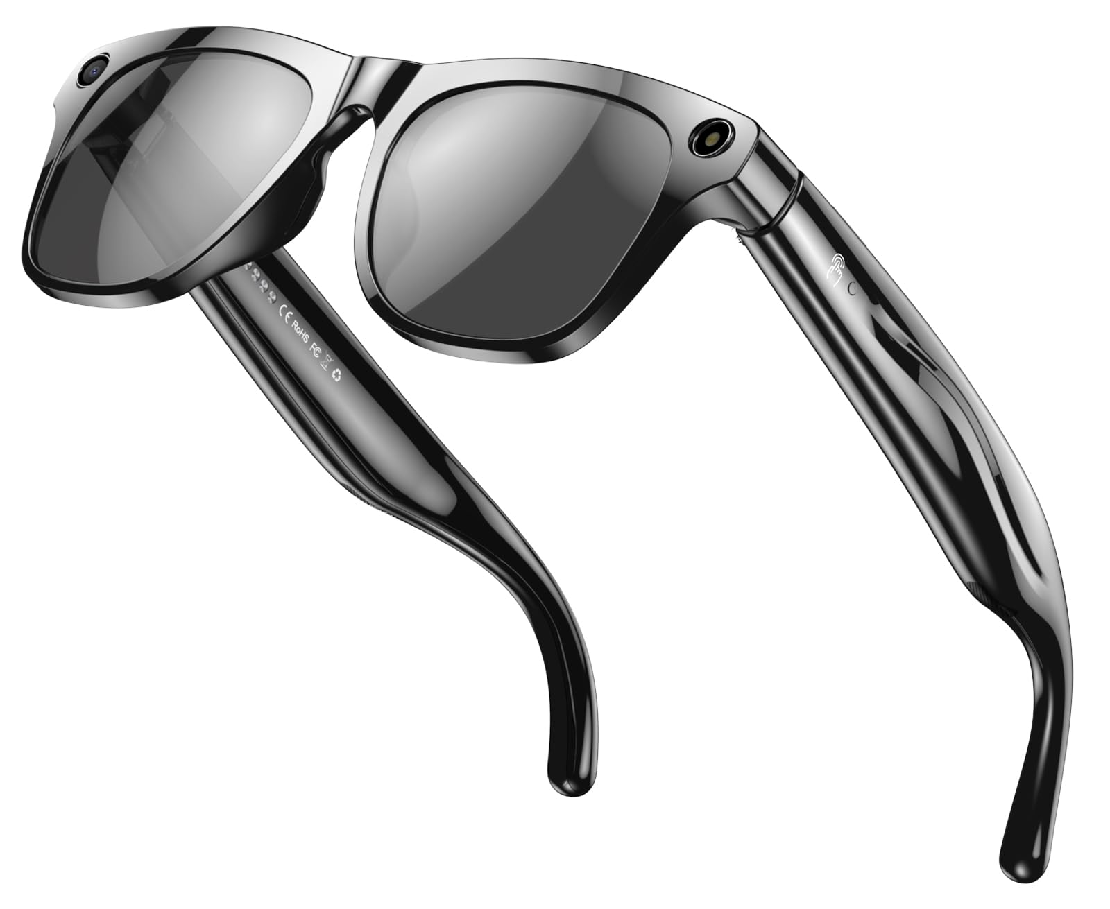 Amazon | Findtime AIスマートグラス 多言語翻訳 音声通話 HDカメラ