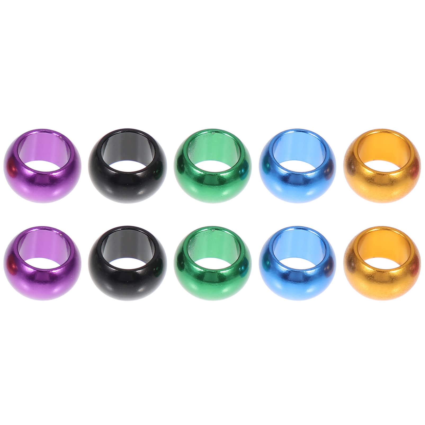 ULTECHNOVO 50piezas Anillos De De Pájaro De Aluminio para Identificación De Palomas Accesorios para Aves Anillos De Pies para Palomas Mensajeras