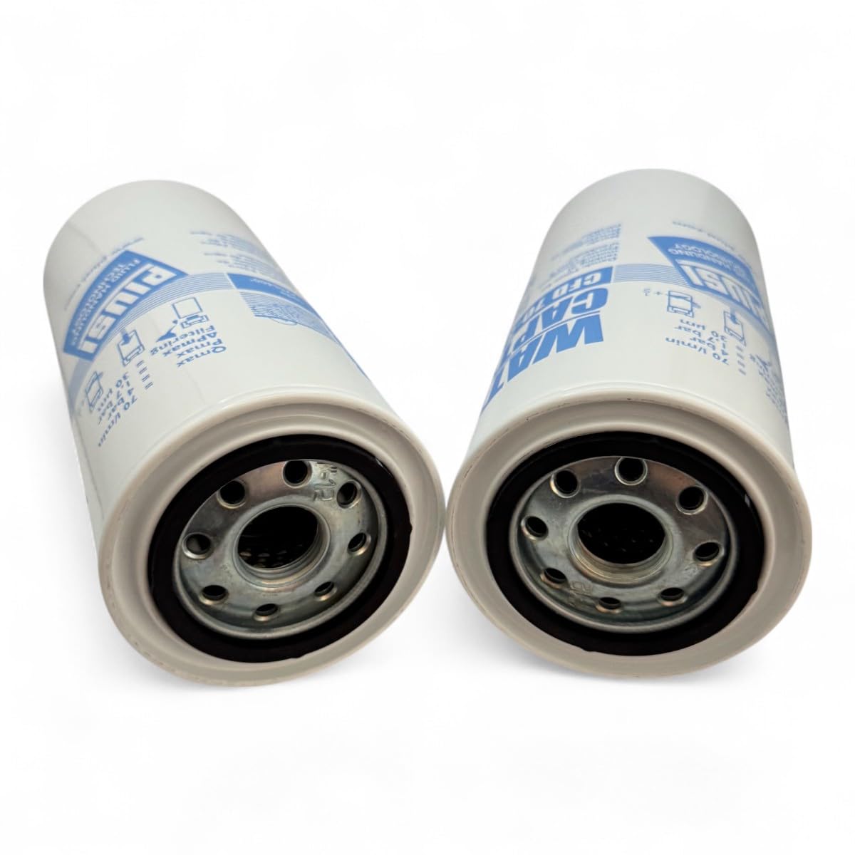 PIUSI 2x Filtro Cartuccia Ricambio Water Captor CFD 70-30 da 70 l/min - con Assorbimento Acqua per Gasolio – Attacco Standard 1”-12 UNF – Filtrazione Micron 30 | F0061101B