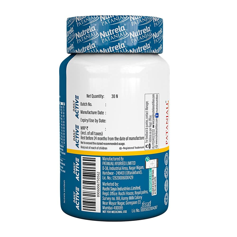 Buy Nutrela Daily Active Multivitamin for Men & Women with essential