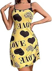 Camisola feminina com estampa floral, sexy, sem mangas, camisola, ajustável, camisola