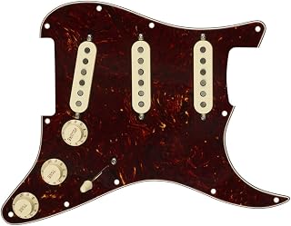 Fender Fat '50's Prewired Stratocaster Pickguard - Tortoise Price In India
