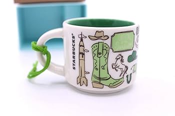 Starbucks - 【スタバ1号店2個セット】限定デザイン　デミタスサイズ　マグカップオーナメント Amazon | スターバックス ヒューストン・ビーン ゼア シリーズ