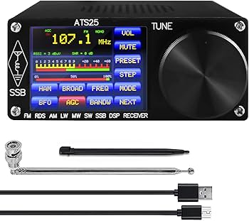 Amazon.co.jp: Si4732 受信機 ATS-25 オールバンドラジオ受信機