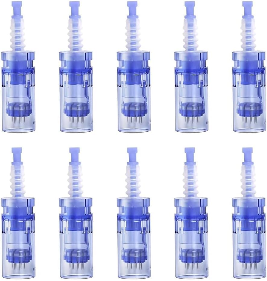 10 Pcs 12 Pin Replacement Cartridges For A6 Dr Pen Microneedling System