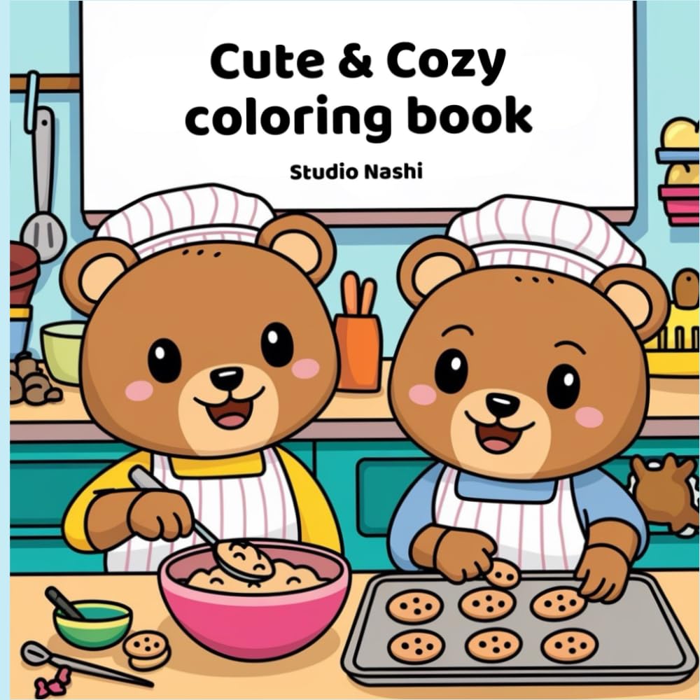 CUTE & COZY COLORING BOOK