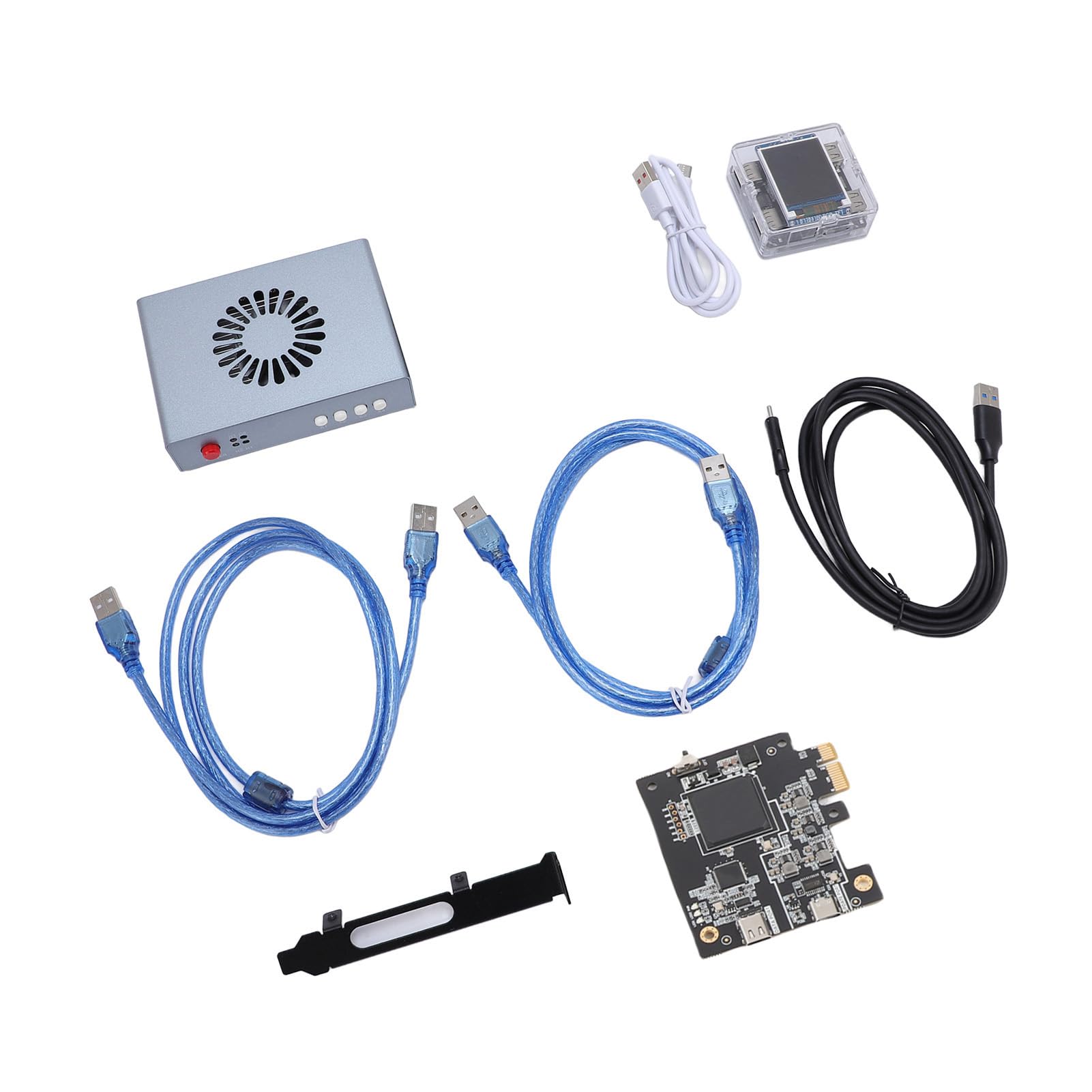 SENECESLI Syntezator Interfejsu Multimedialnego HD, Syntezator DMA w Aluminium 60 Hz do Wideokonferencji (wtyczka UE)