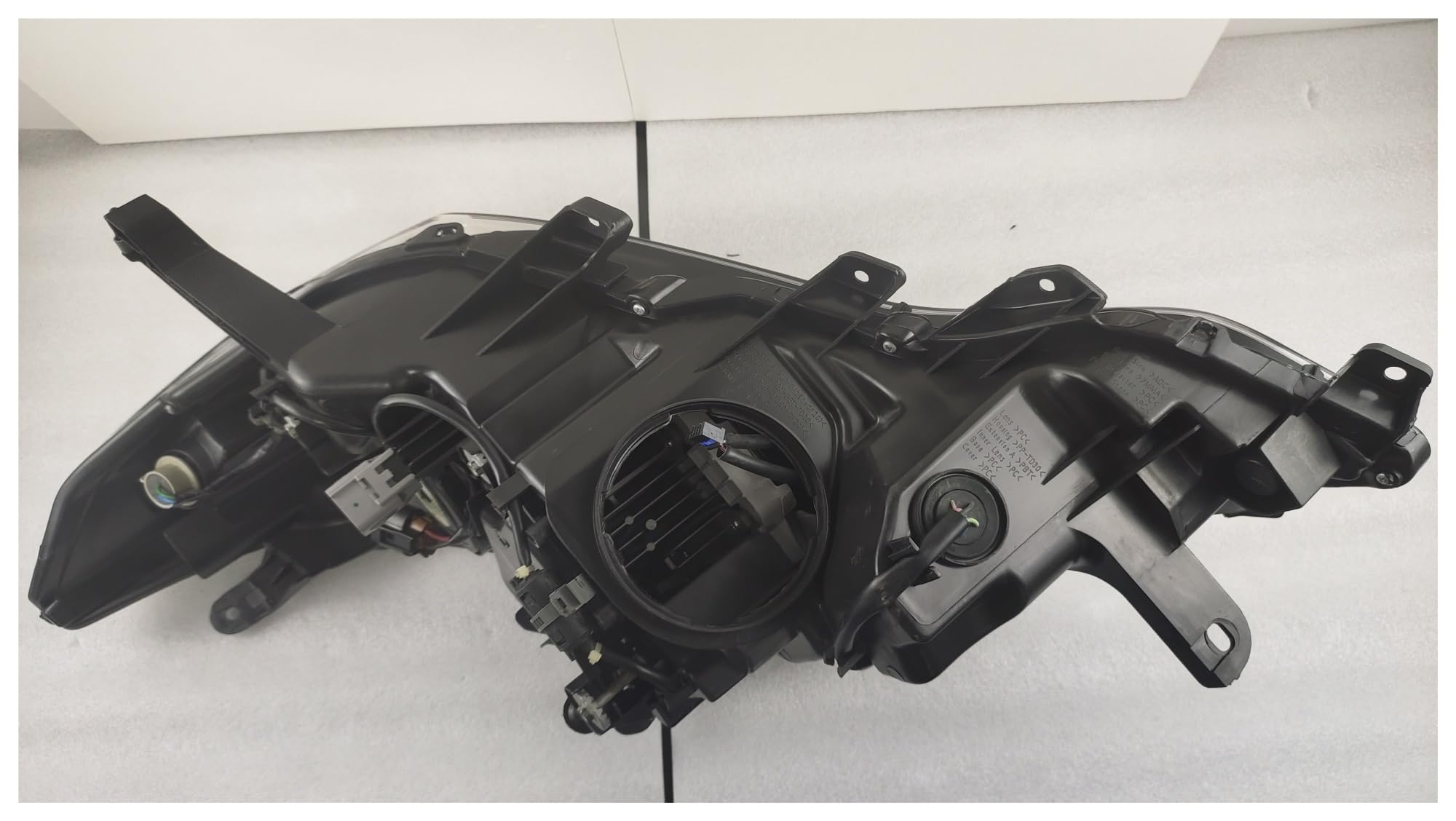 Akcesoria samochodowe lampa LED 2012-2015 kompatybilna z Toyota Prado 3000 4000 reflektor montaż reflektora systemy oświetlenia samochodowego(Right with module)