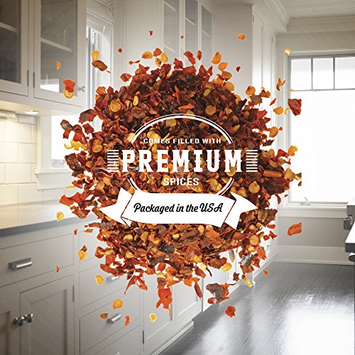 Kamenstein Stainless Steel 16-Jar Revolving Spice Rack with Free Spice Refills for 5 Years