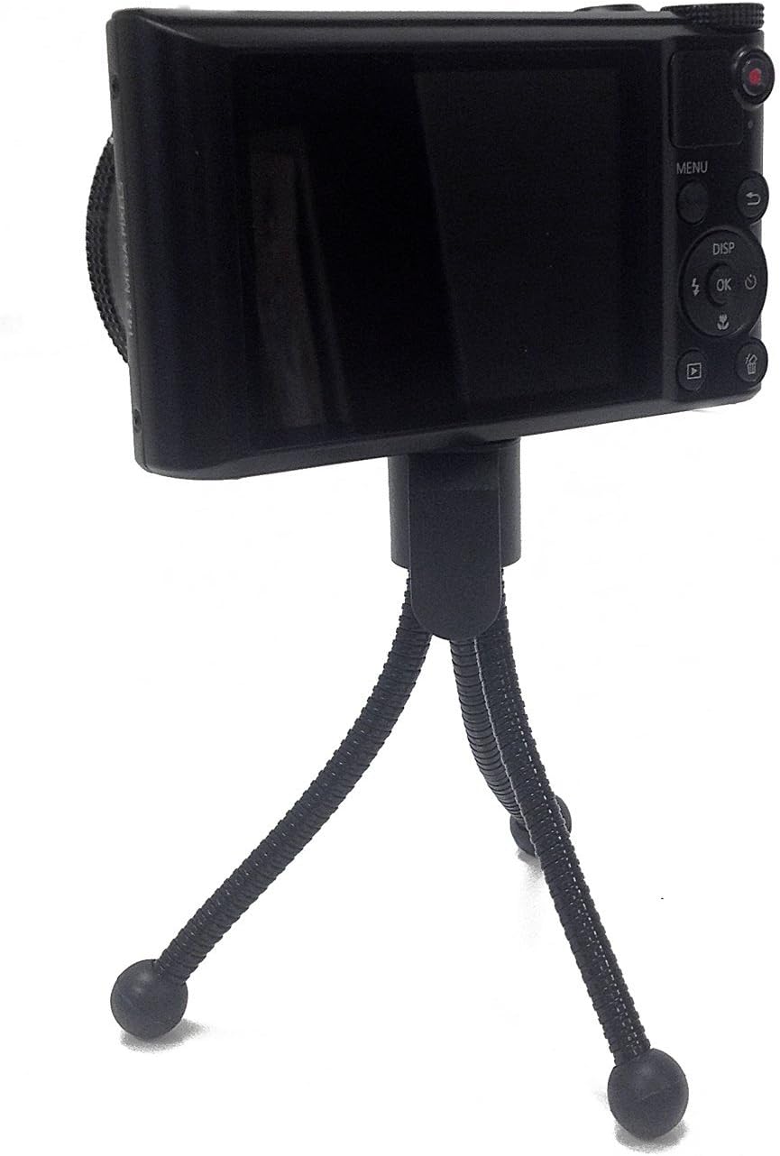 BlastCase 5 Inch Black Tripod for Flip Video Camera