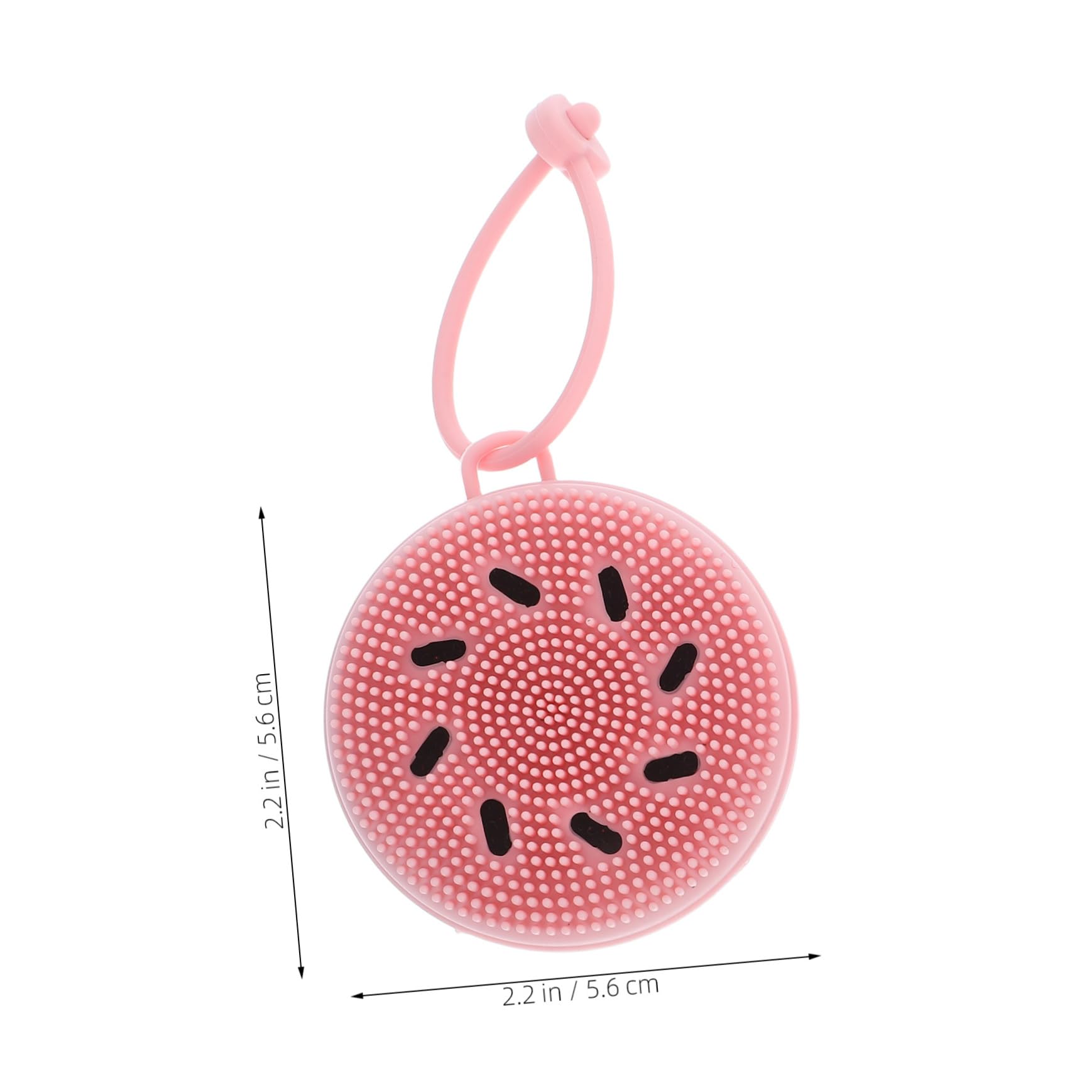 OUNONA 2Pcs Silicone Facial Cleansing Brush Manual Exfoliating Tool for Gentle Skin Care Ergonomic Design Soft Bristles Compact for Travel and Hair Washing