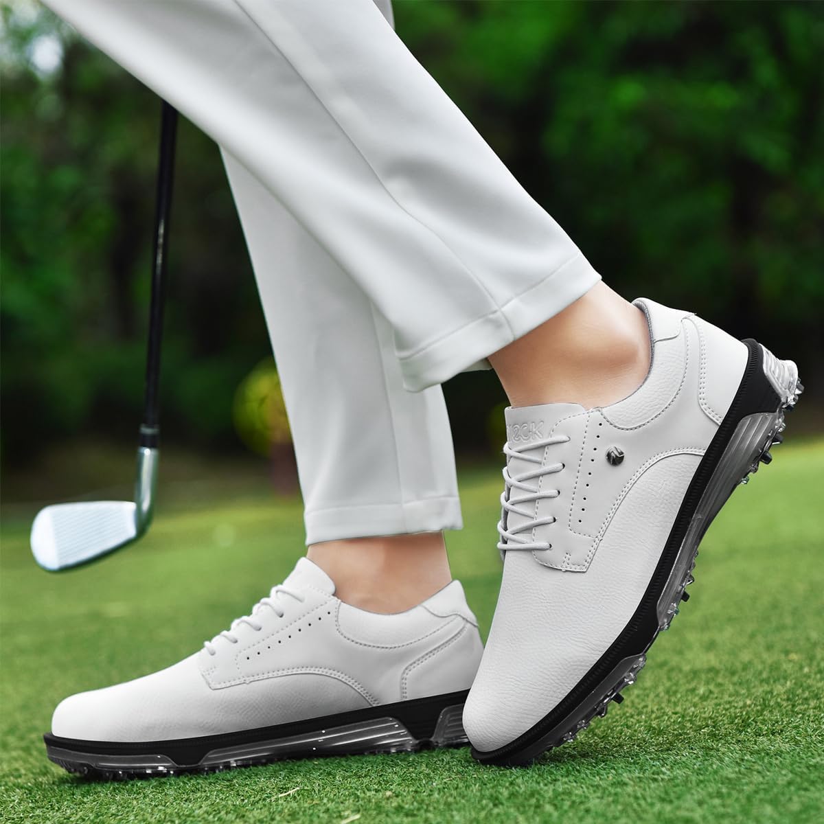 ULTIANT Mens Golf Shoes Traditions Spikeless Size 7.5-13.5 - Image 2