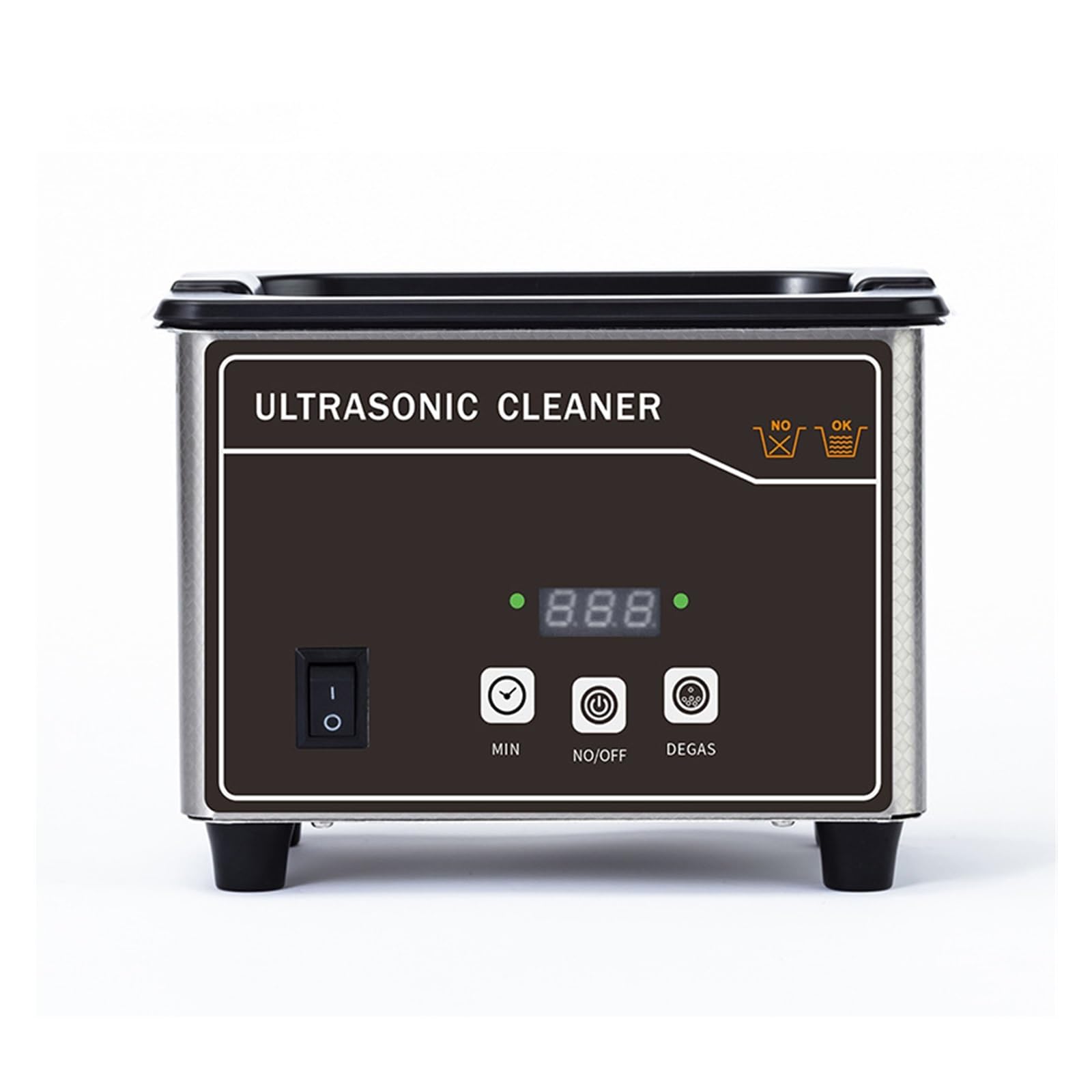 Limpiador Ultrasónico 35w 800ml Cesta De Acero Inoxidable Digital For El Hogar Limpieza por Ultrasonido For Dentaduras Relojes Gafas