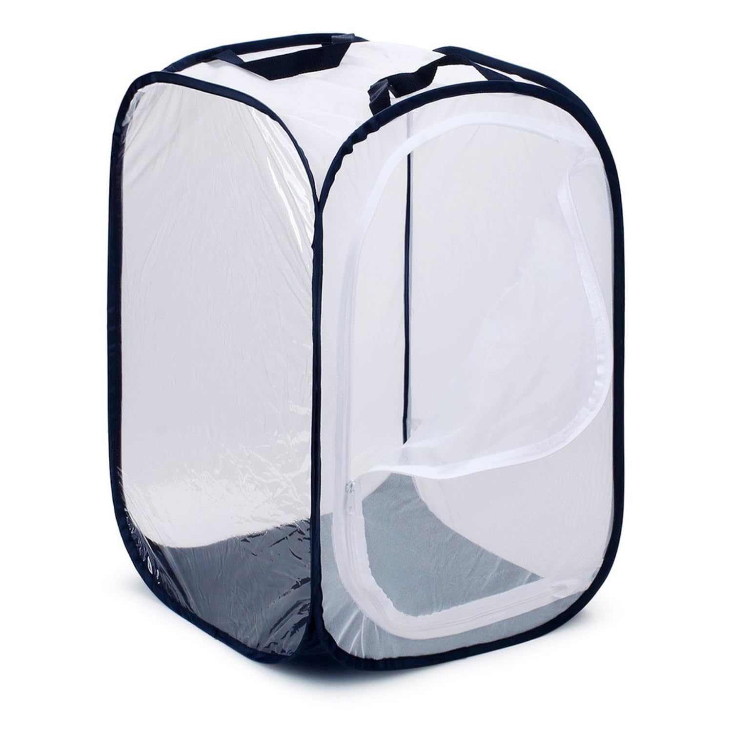 MEISH Insect Butterfly Habitat Portable Caterpillar Butterfly Habitat Insect Mesh Cage Collapsible Pop-up Insect Monarch Net for Insects
