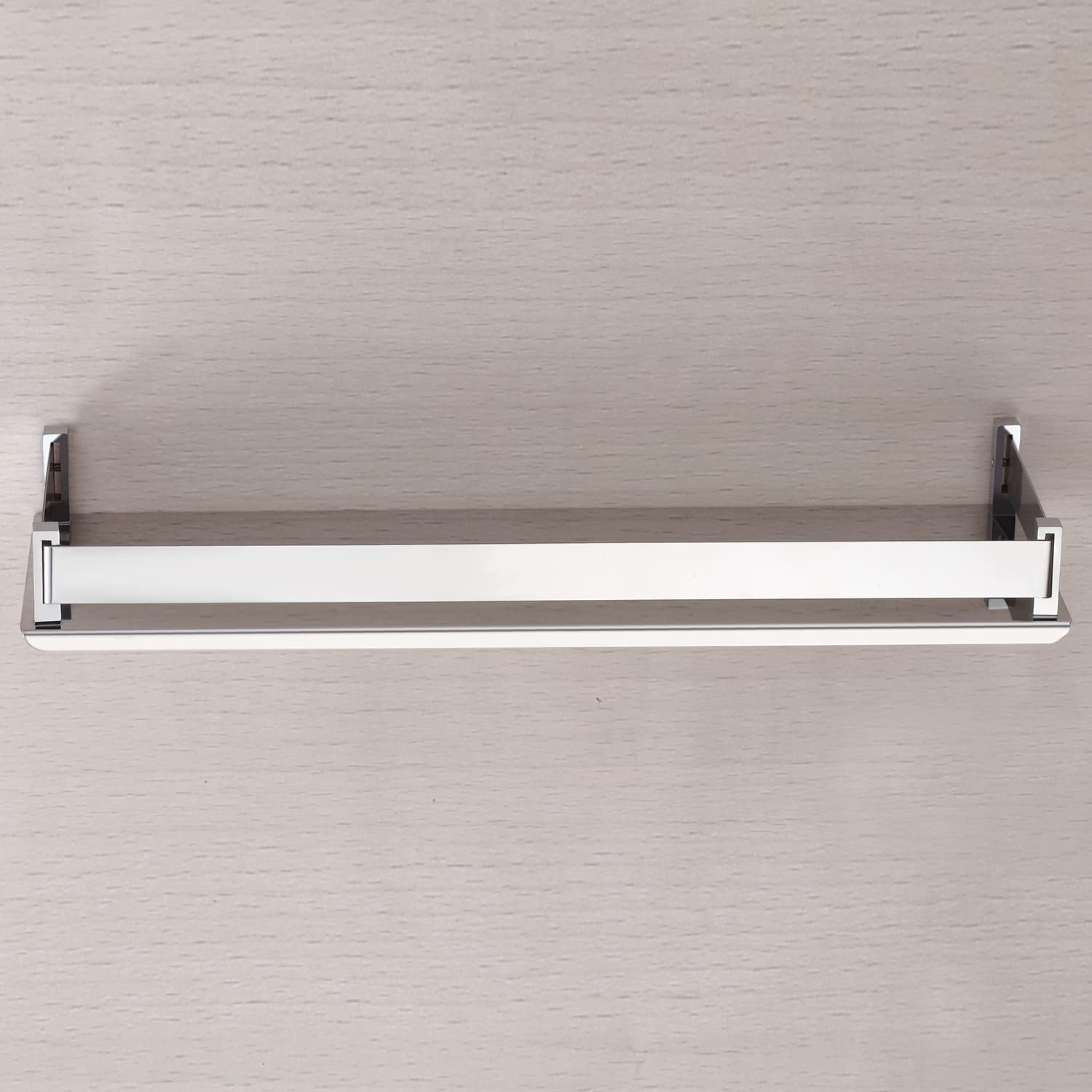 OSLEN New Gorgeous Stainless Steel Folding Towel Rod with Hooks/Towel Holder/Rack for Bathroom/Towel Bar/Hanger/Bathroom Accessories (18 INCH) 2