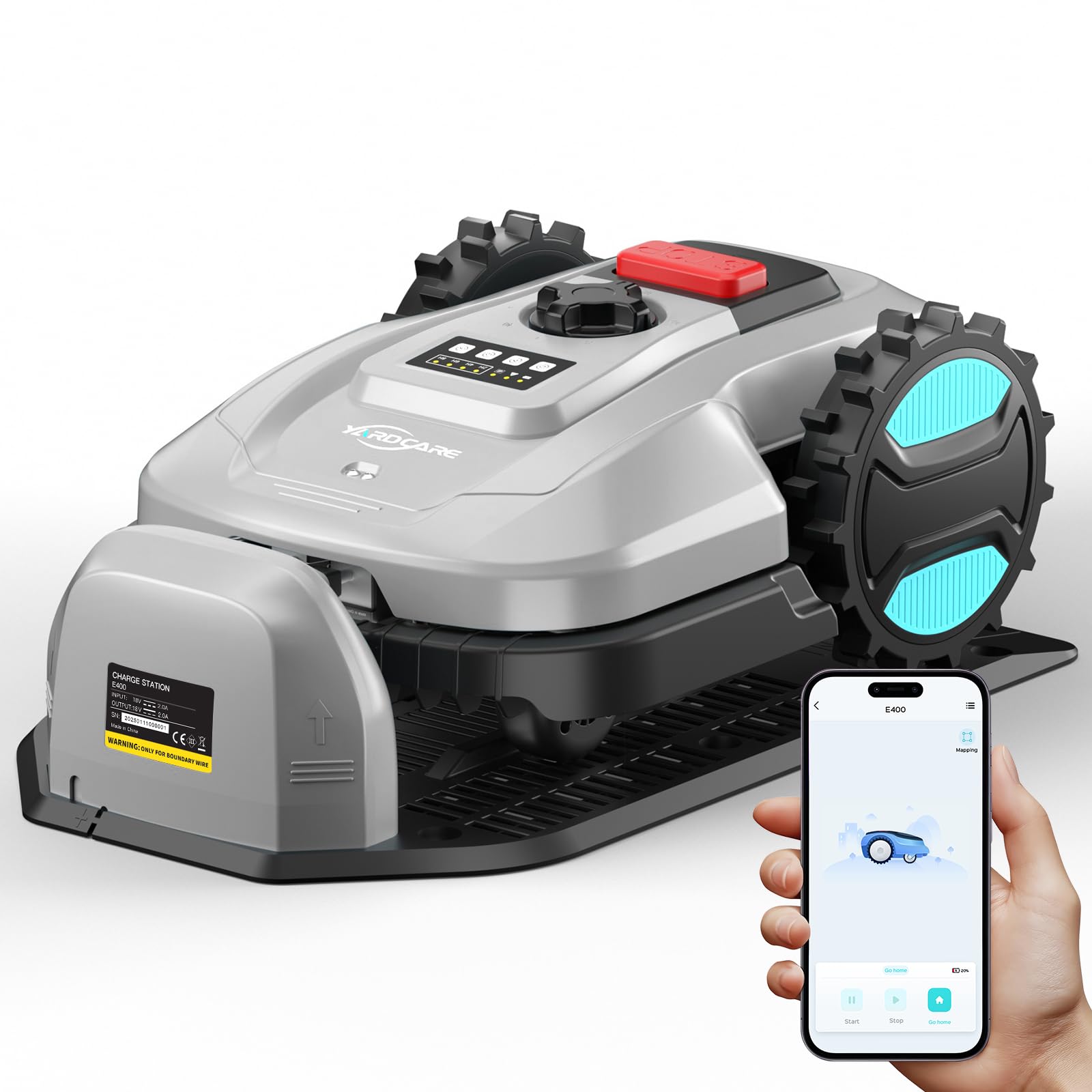 YARDCARE E400 Robot Tondeuse