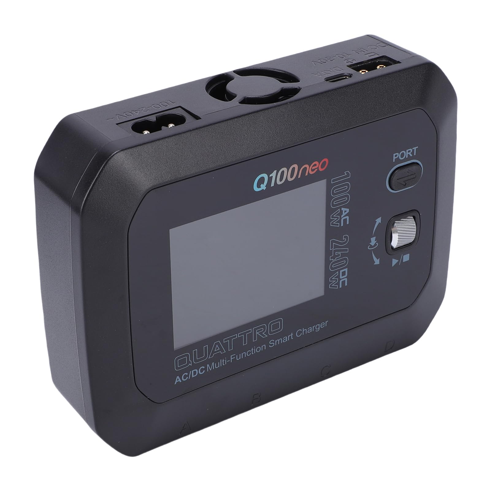 Wielofunkcyjna Inteligentna ładowarka 100 W DC 240 W do Akumulatora LiPo/LiHV/LiFe/Lilon/NiMH/NiCd do Wyścigów RC Możliwość Dostosowania Różnych Scenariuszy (Wtyczka UE)
