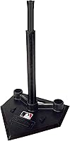 Franklin Sports MLB 3-Position Batting Tee To-Go - Durable Adjustable Rubber Tee for Baseball Softball Training All Ages