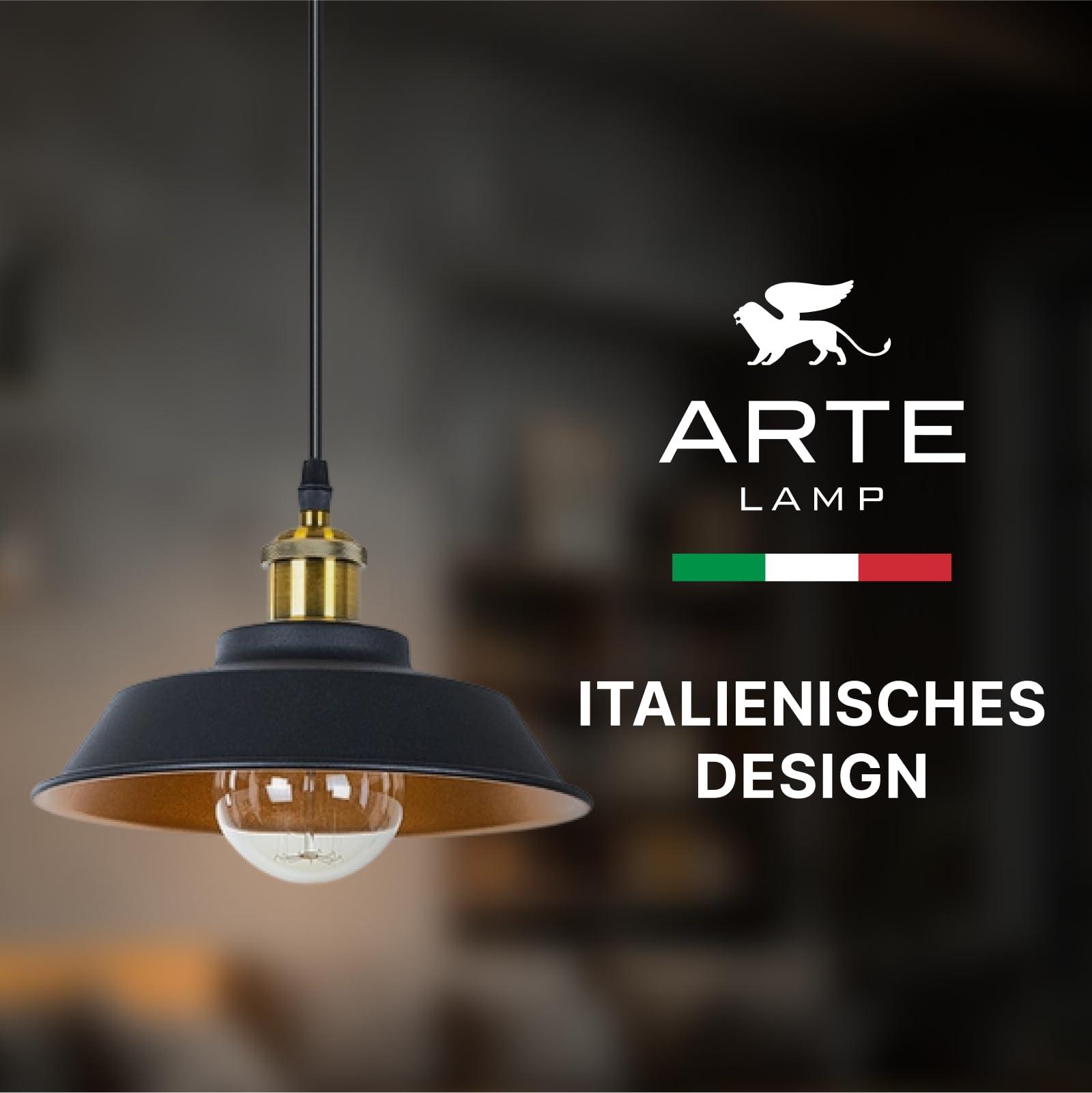 Lámpara colgante de techo para bombilla LED, metal, luz interior para pasillo, salón y cocina